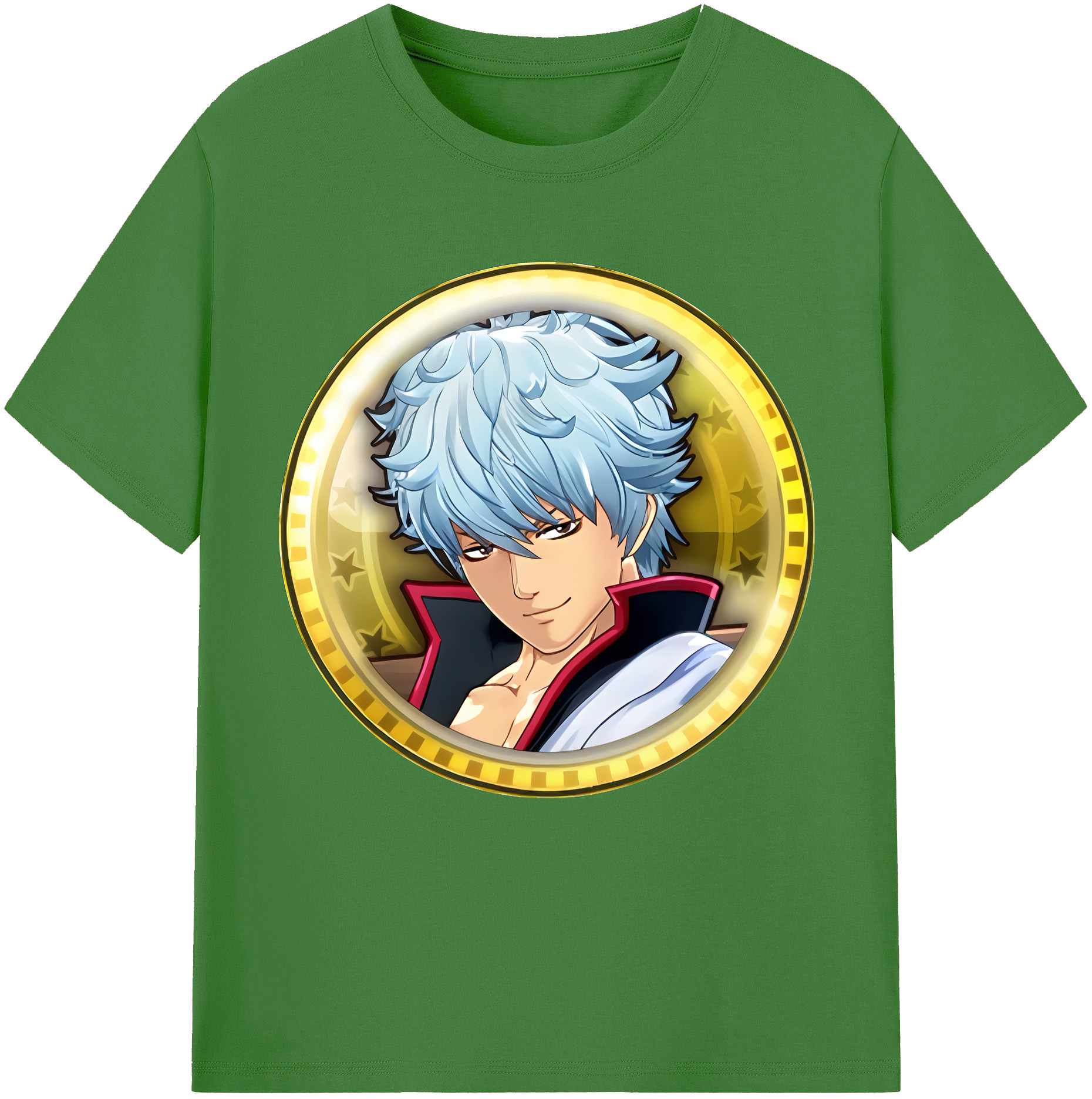 （画像用） ぎんたま 坂田銀時（さかたぎんとき） 神楽 志村新八（しむら しんぱち） GINTAMA Sakata Gintoki Kagura Shimura Shinpachi レディースカジュアルプリントTシャツ（綿100％）